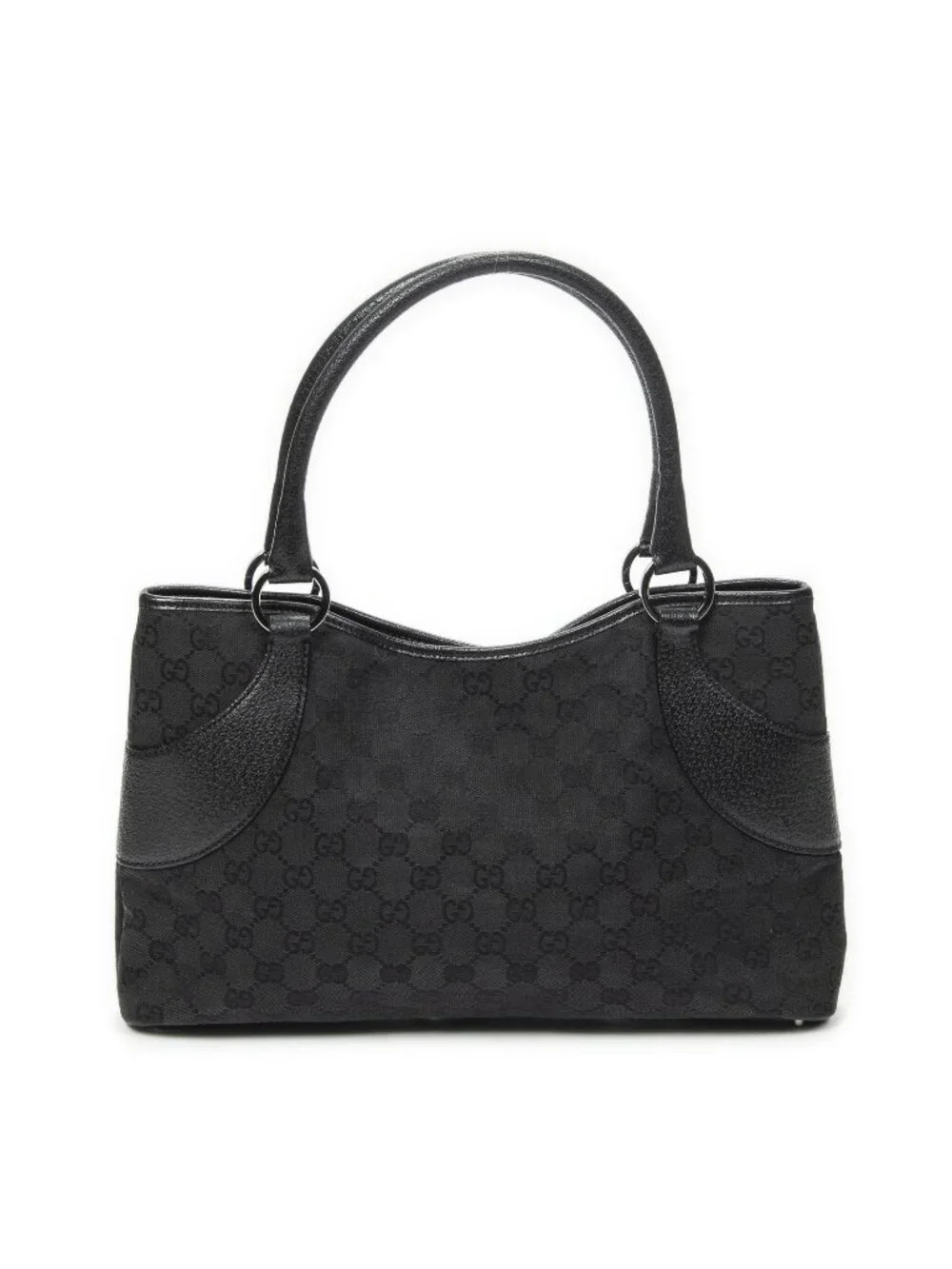 Gucci Tote Black GG Canvas